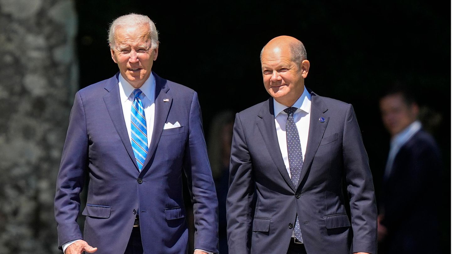 Joe Biden și Olaf Scholz Sursa foto Arhiva companiei