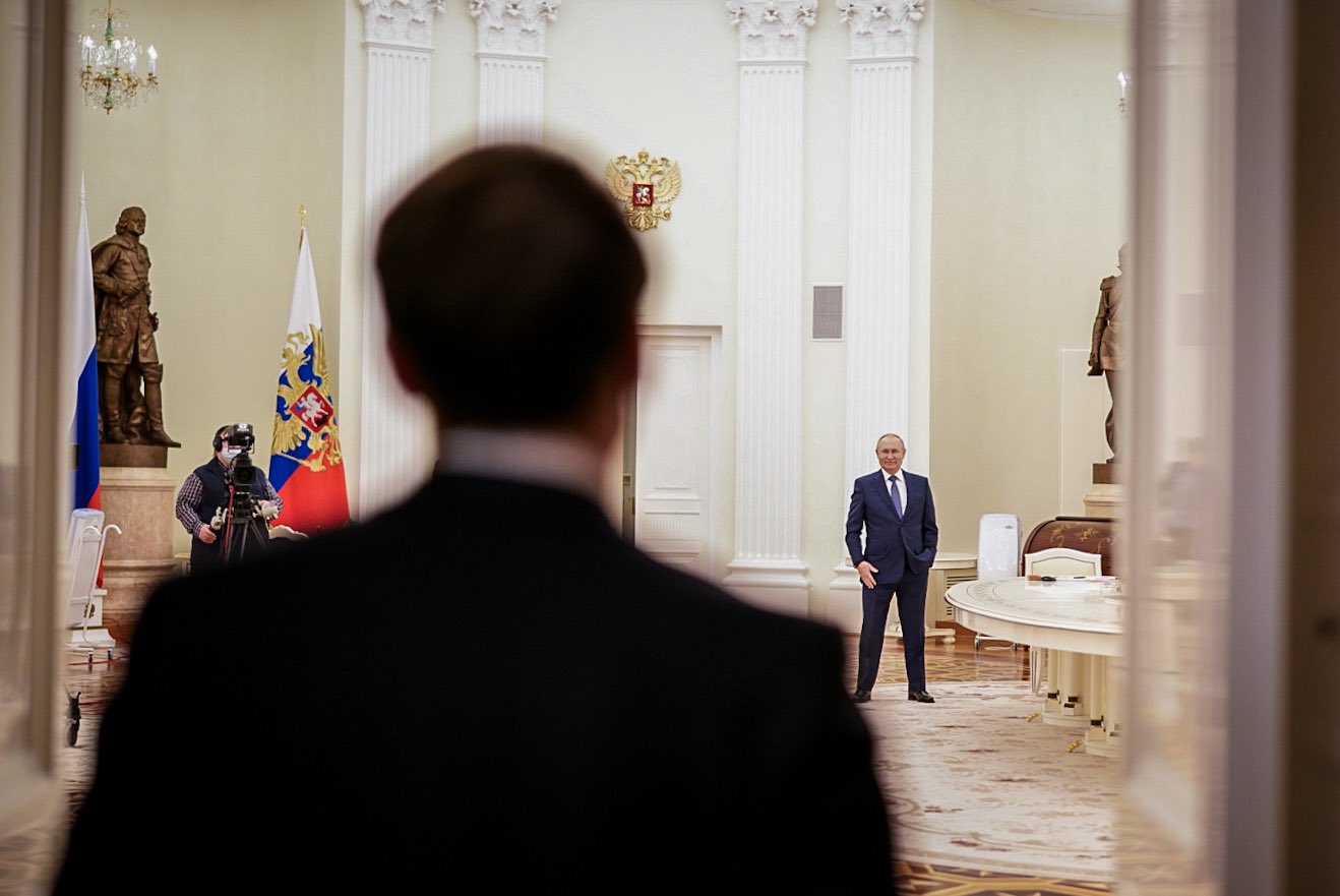 macron putin (sursă foto: G4Media)