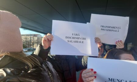 Un nou protest spontan! Angajații care se simt discriminați