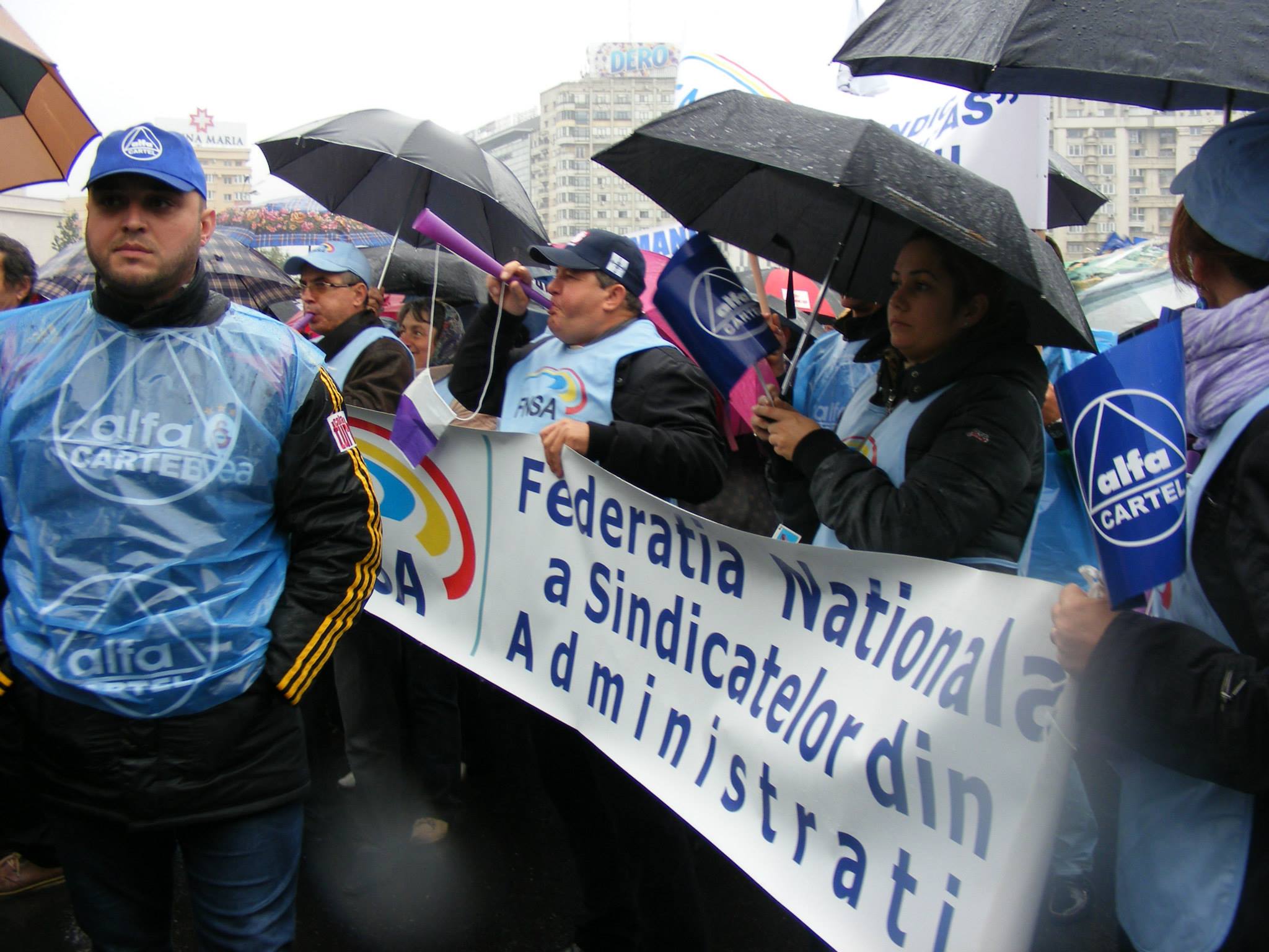 Se reiau mișcările de protest în cazul salariaților din cadrul agențiilor pentru întreprinderi mici și mijlocii (sursă foto: columnatv.ro)