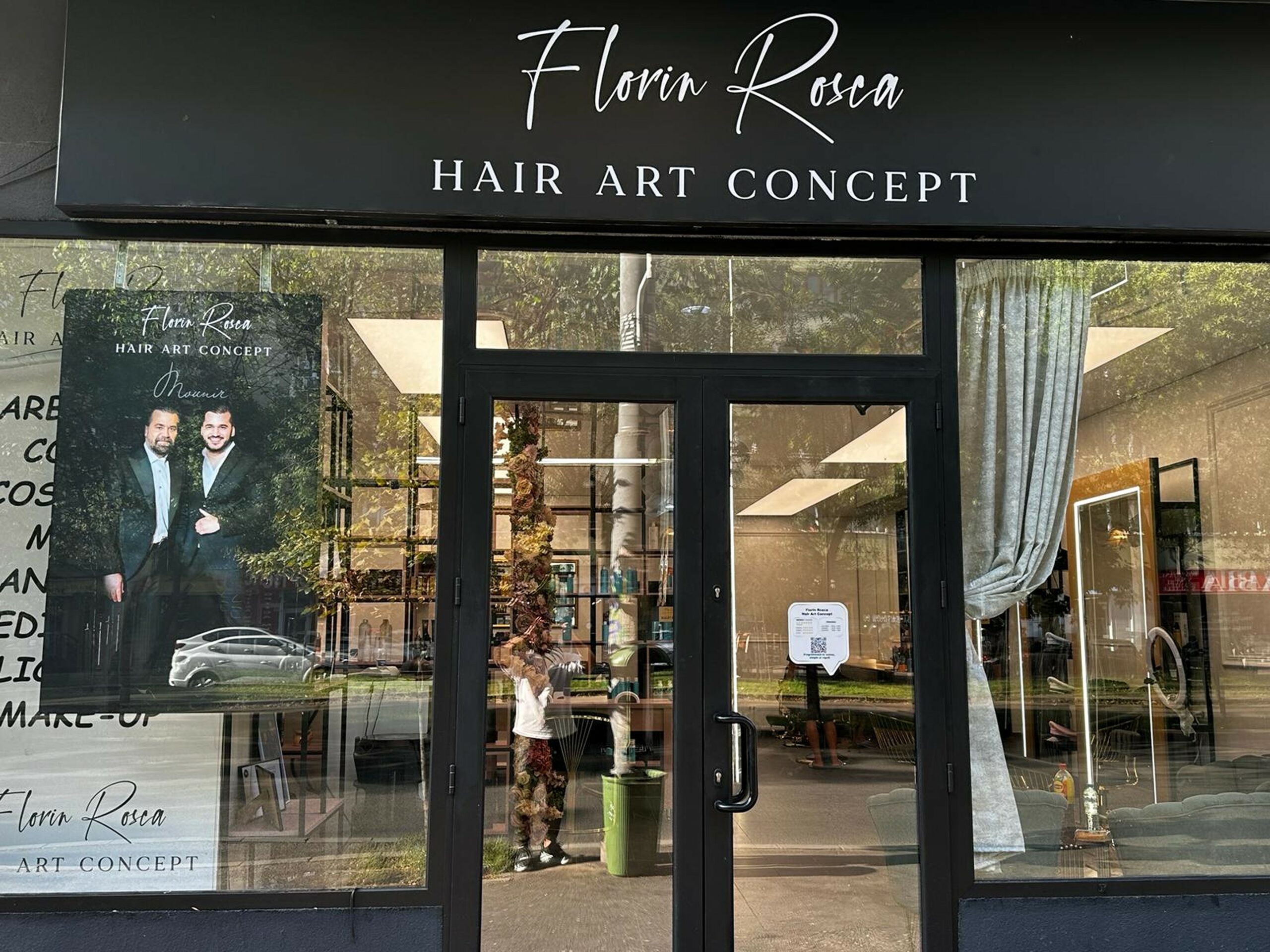 Picătura de business. Florin Roșca, zis și Mounir de România, face artă din păr
