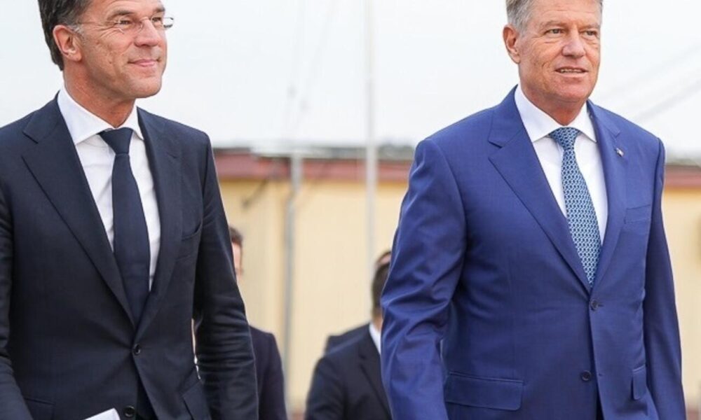 Iohannis, singur în drumul către NATO? Turcia îl susține pe Rutte ca viitor secretar general