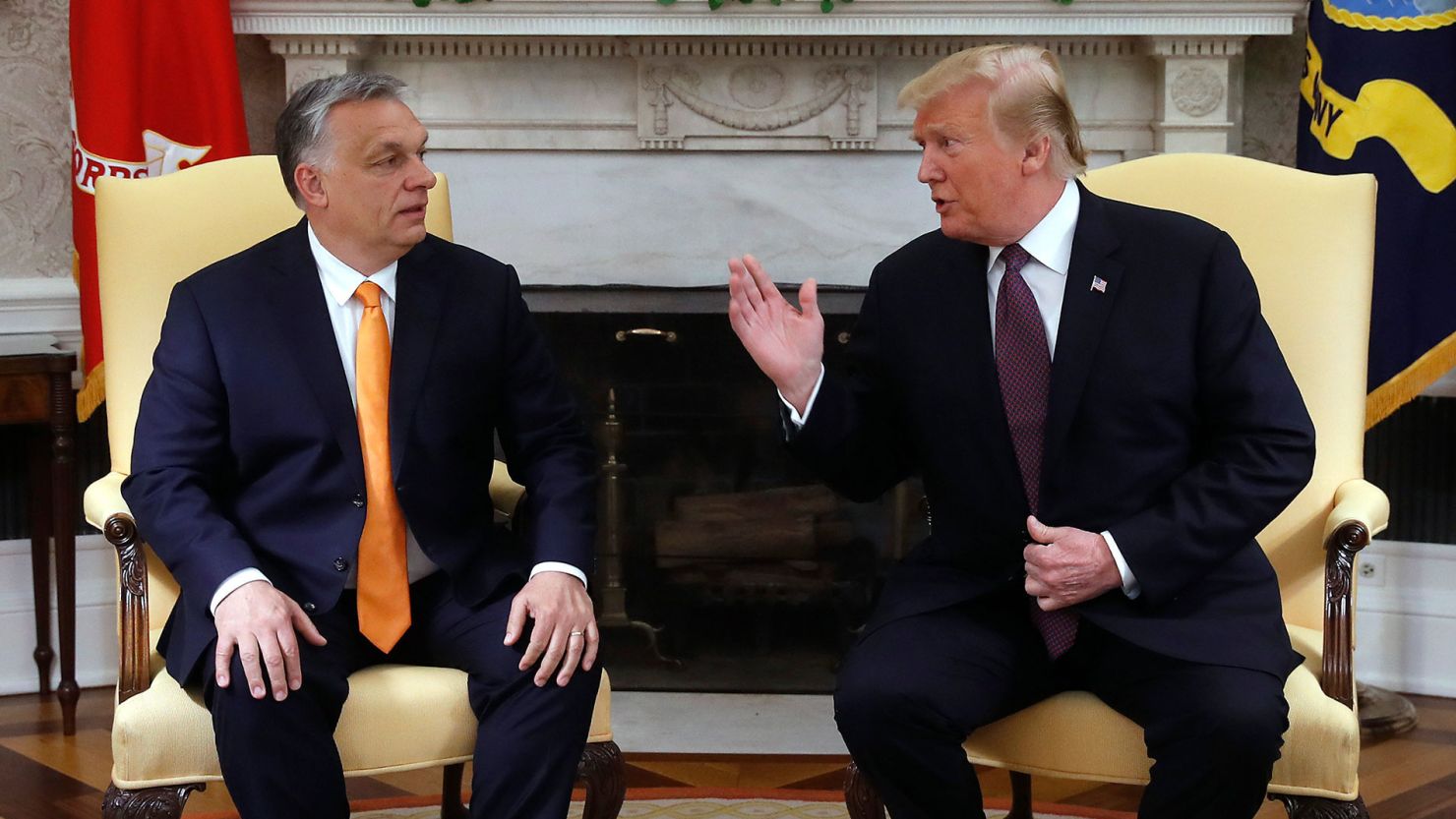 Orban Trump (sursă foto: CNN)