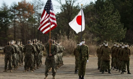 Japonia SUA armataă (sursă foto POLITICO)