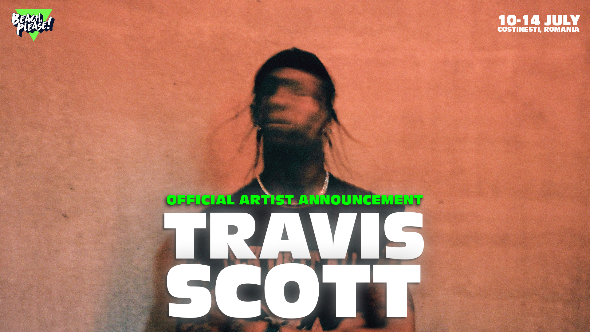 travis scott, beach please, sursa foto: arhiva companiei