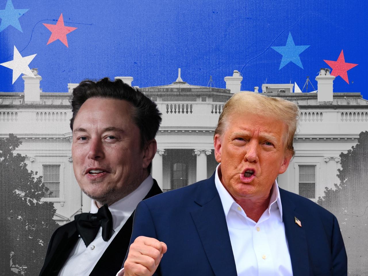 Trump Musk (Sursă foto: The Australian)