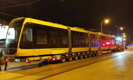 Timişoara a primit primul tramvai polonez. Mai vin 17