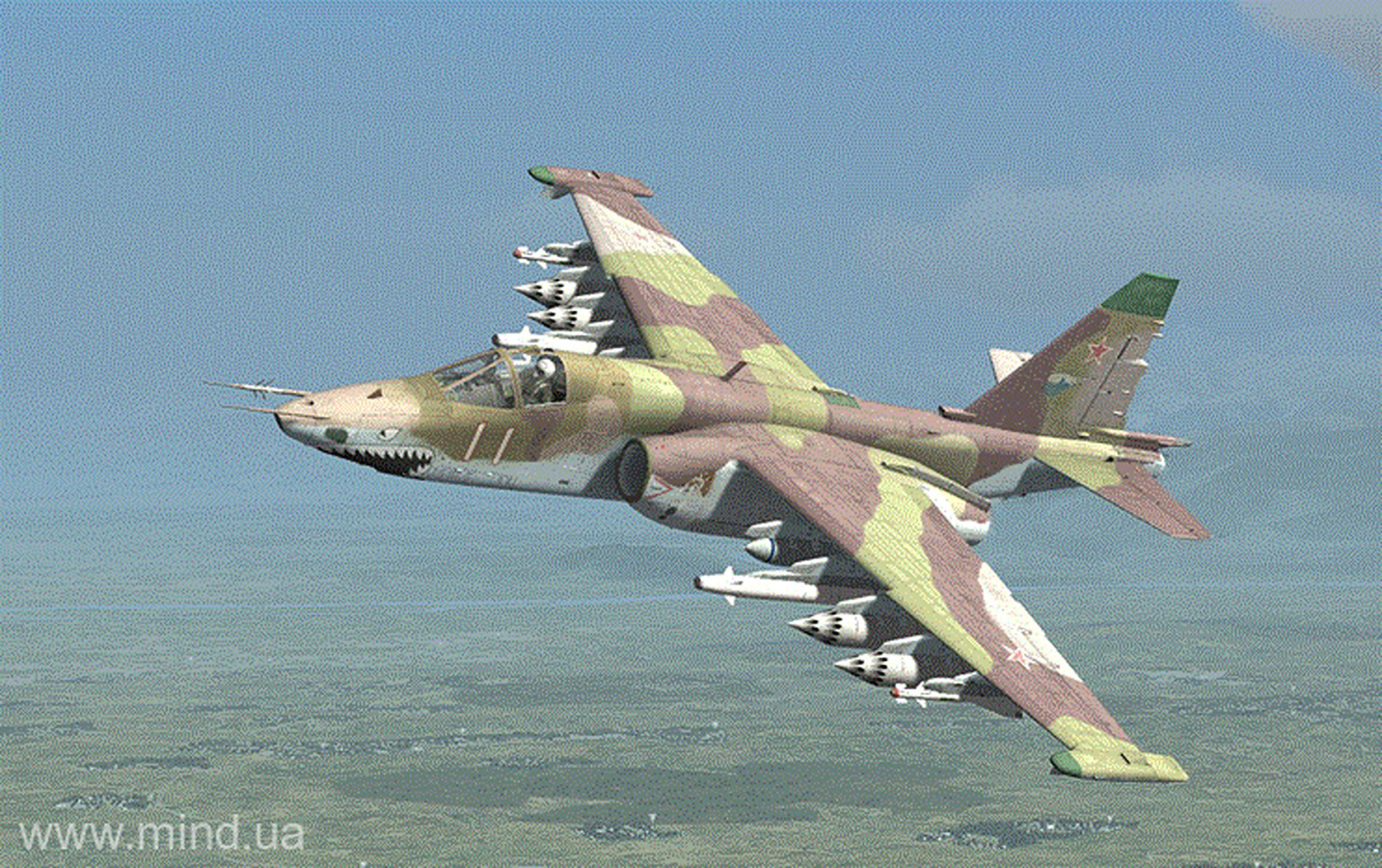 Zelenski: Forţele ucrainene au doborât un bombardier rus Su-25 deasupra regiunii Doneţk