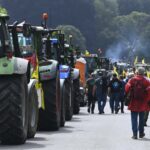 Protestul fermierilor la Bruxelles