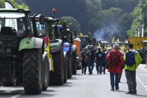 Protestul fermierilor la Bruxelles