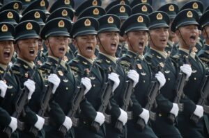 armată china (Sursă foto: Radio Free Asia)