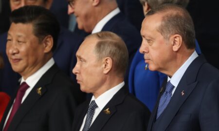 Astana. Putin, Xi, Erdogan