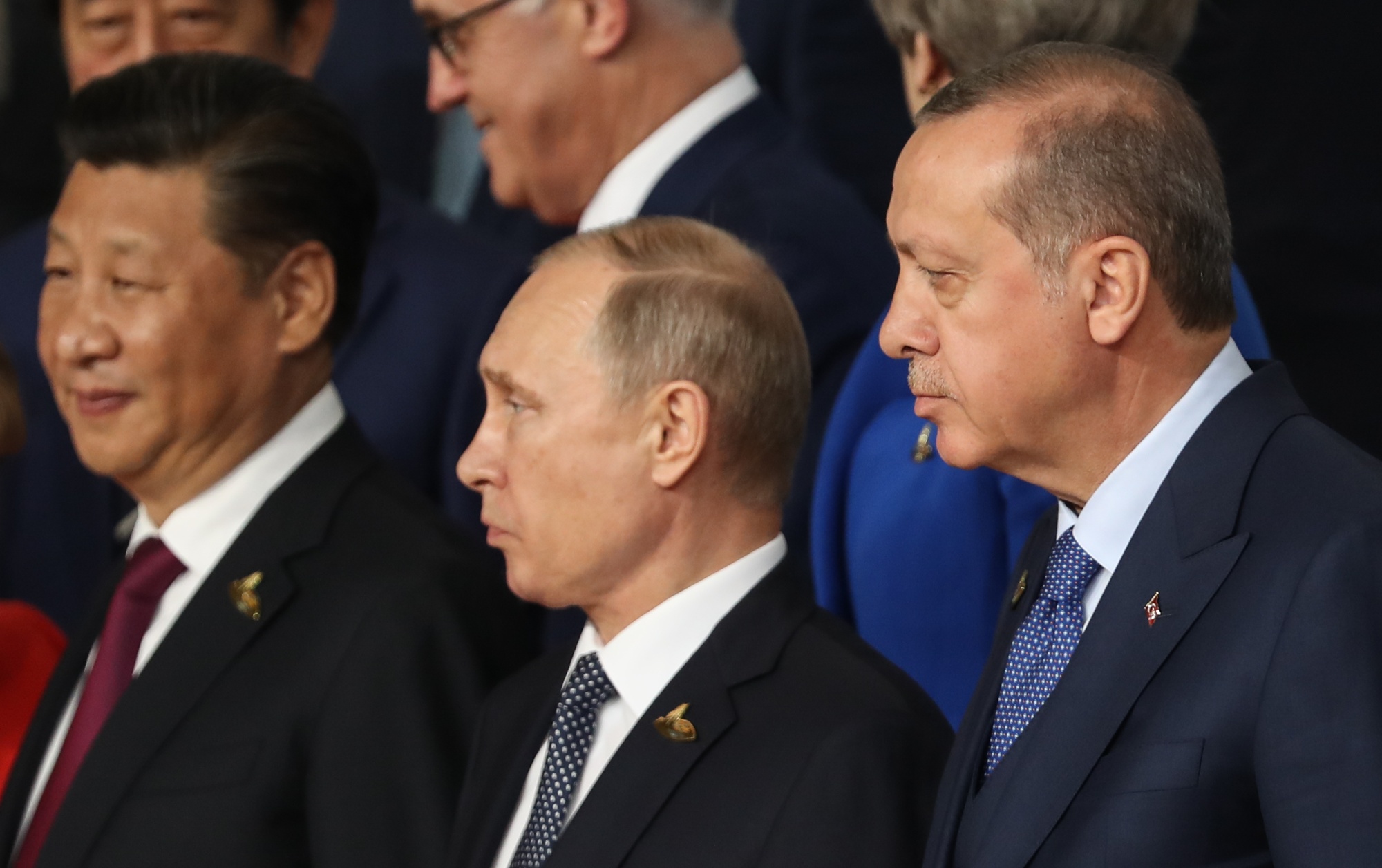 Astana. Putin, Xi, Erdogan