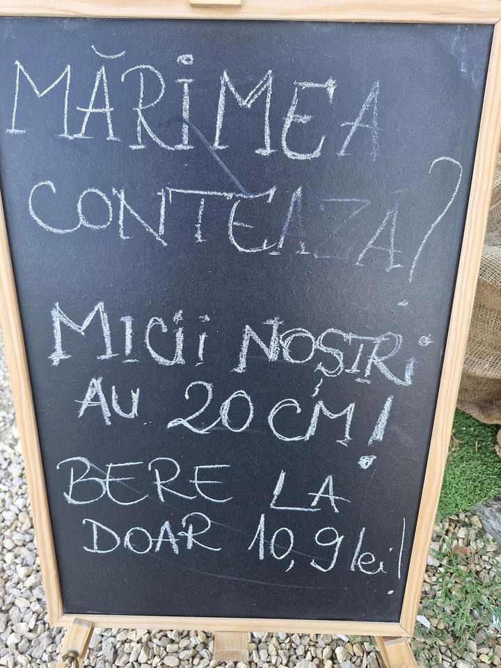 Mărimea contează chiar și când e vorba de mici