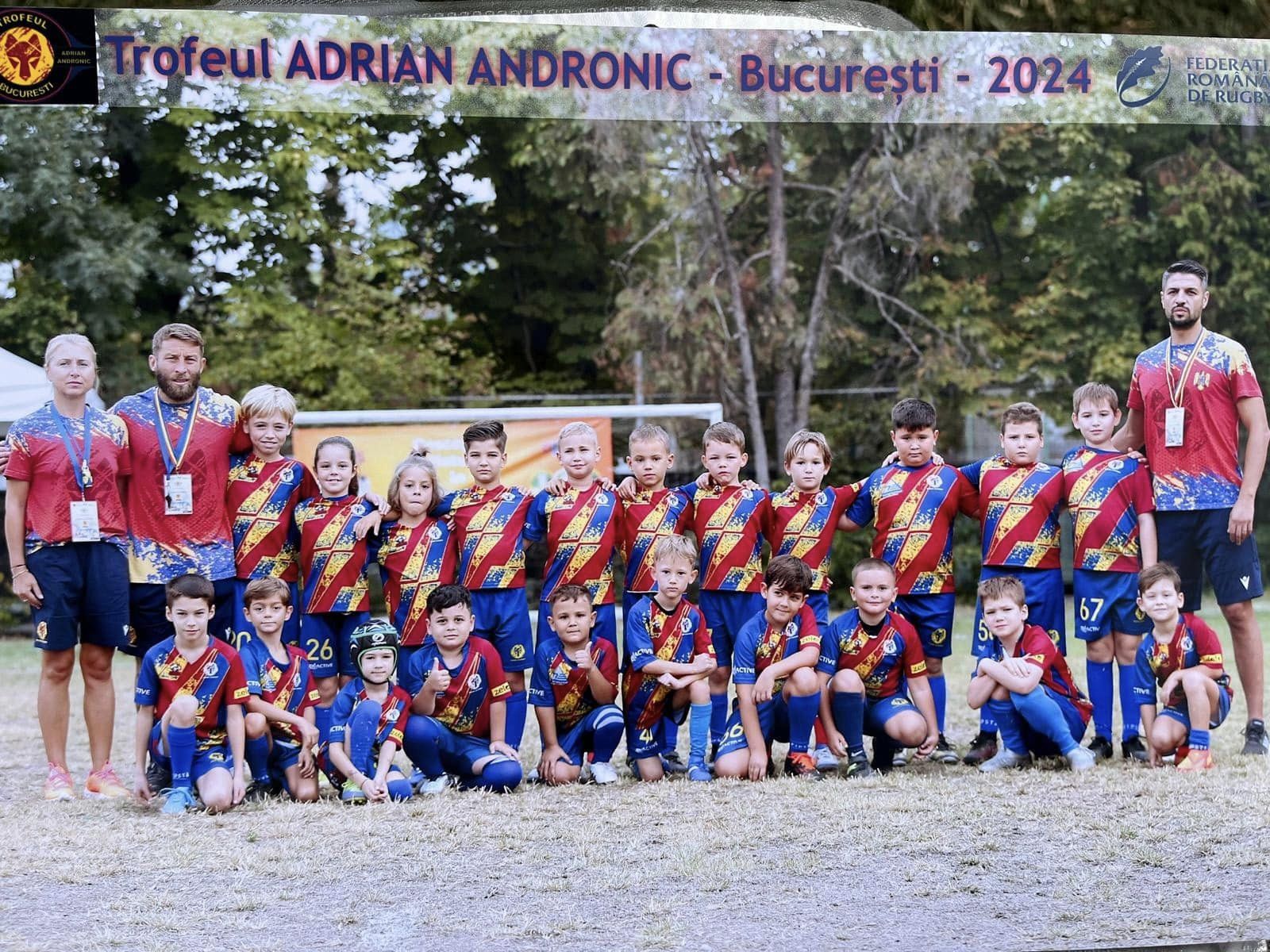 Academia de Rugby la turneul Adrian Andronic 2024.