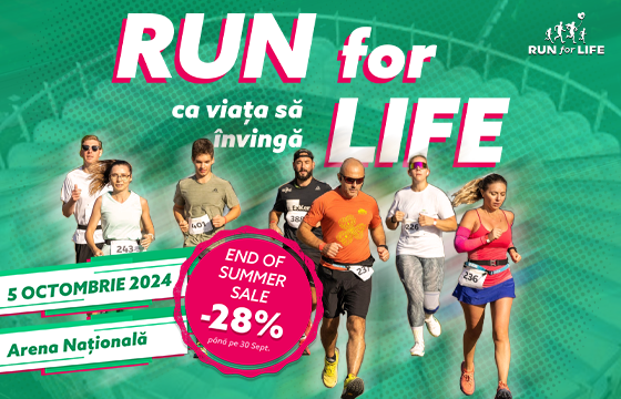 Maratonul RUN for LIFE