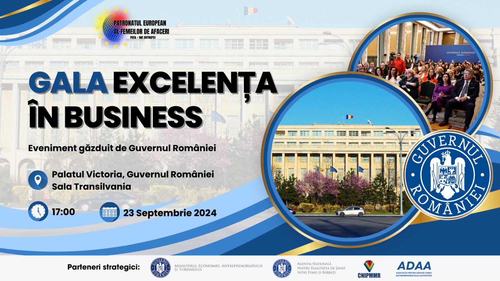 Gala Excelență în Business 2024