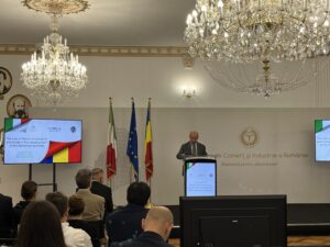 Ambasadorul Italiei la București, la CCIR, 10 septembrie 2024