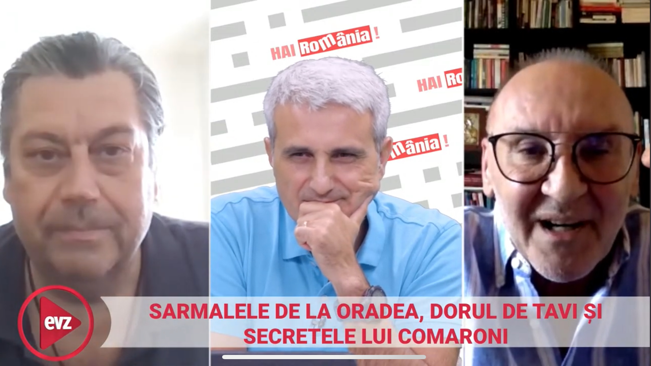 Turcescu, Hoandră și Comaroni Sursa foto Captura ecran YouTube