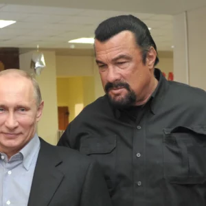 Steven Seagal și Vladimir Putin