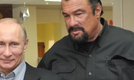 Steven Seagal și Vladimir Putin