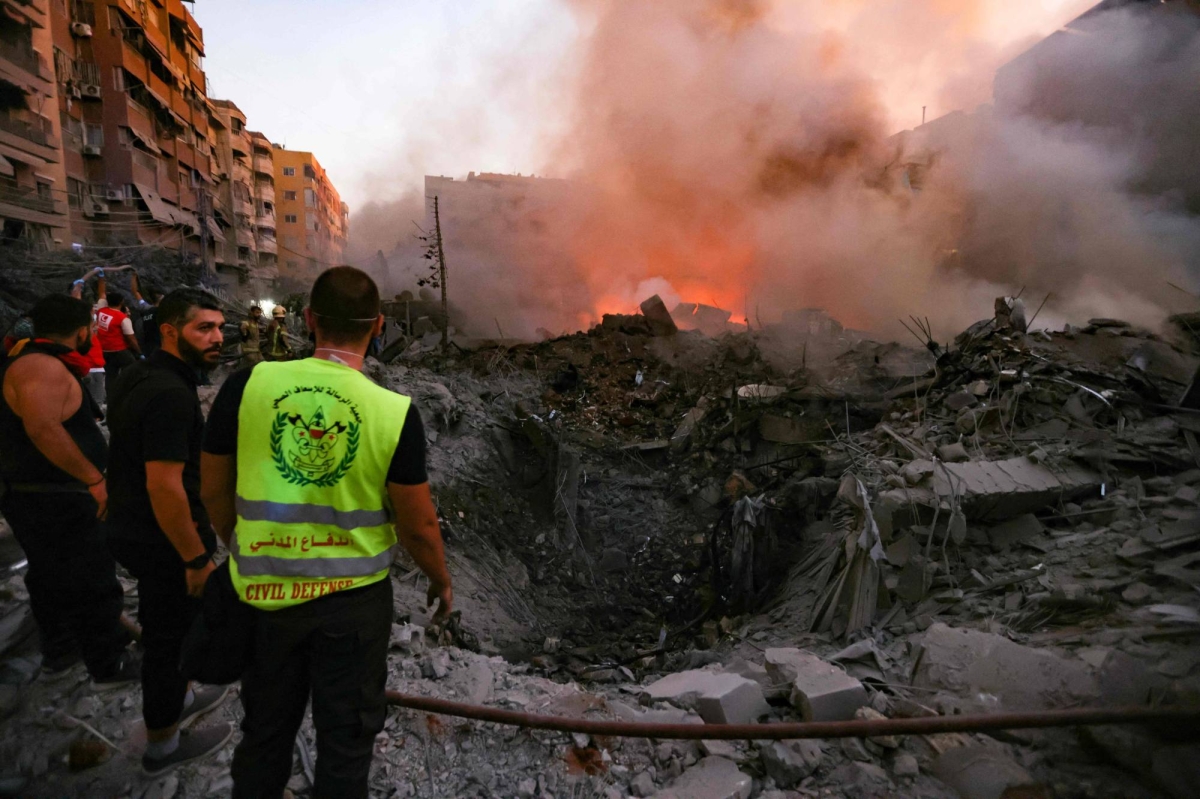 Centru de comandă Hezbollah din Beirut