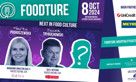 Viitorul gastronomiei, dezbătut la Conferința Foodture – Next in food culture. Evenimentul are loc pe 8 octombrie