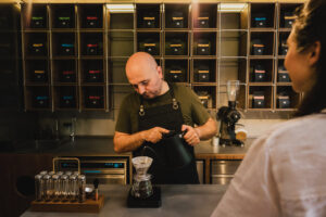 Mihai Panfil, fondatorul Origo Coffee. Sursa foto: Arhiva personală