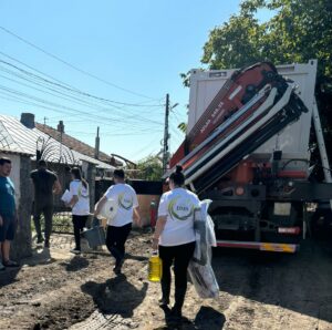 Voluntarii Fundației DMS în Galați, sursa foto: arhiva companiei