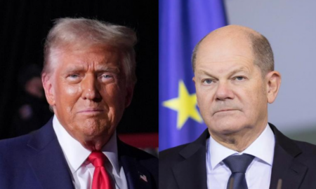 Donald Trump si Olaf Scholz Sursa foto Arhiva companiei