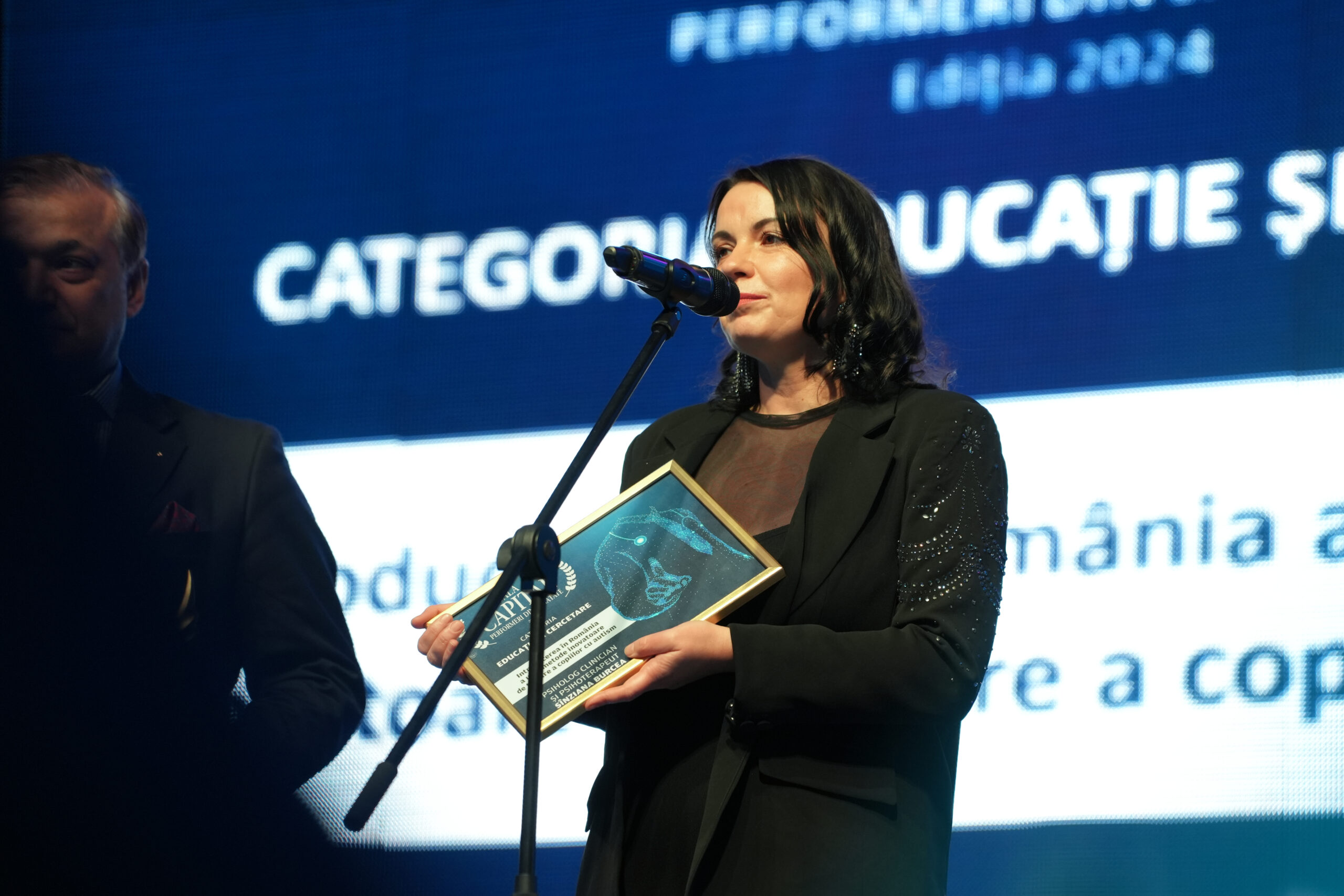 Gala Performeri de Sănătate. Sînziana Burcea, psiholog clinician: „Reprezint aici metoda Mifne România, adusă din Israel acum trei ani”