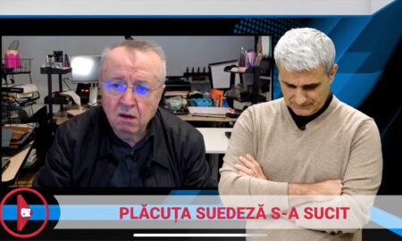 Ion Cristoiu și Robert Turcescu în cadrul podcastului „Hai live cu Turcescu”