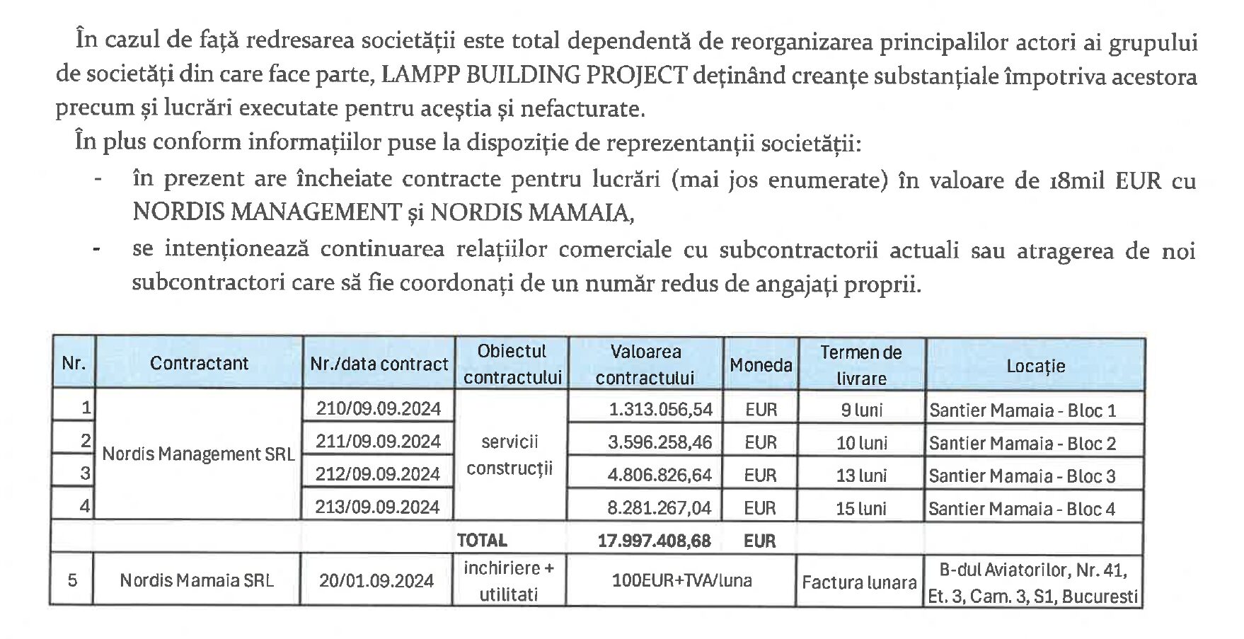 Captura Raport Nordis 3