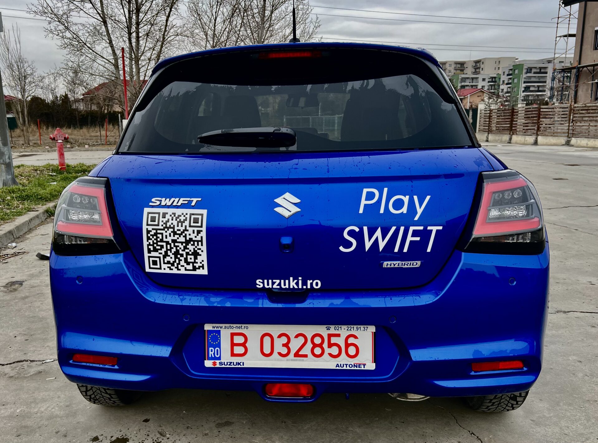 Partea din spate a Suzuki Swift, Sursa foto Arhiva personală